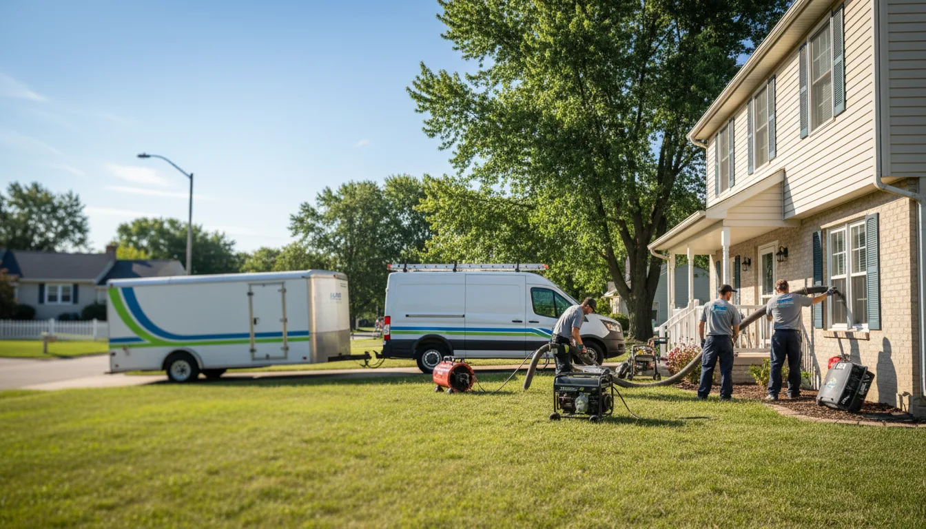 Flooded Basement Restoration And Cleanup With Repair in Machias, NY near me